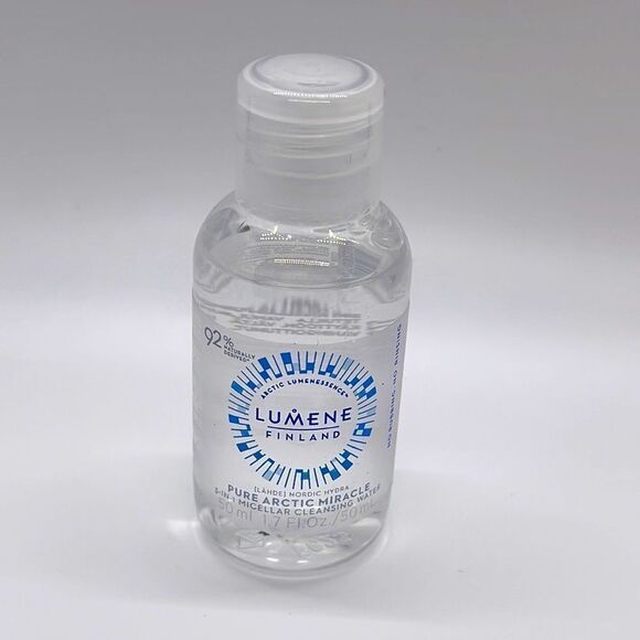 NWT Lumene Nordic Hydra Pure Arctic Miracle 3-IN-1 Micellar Cleansing Water - Picture 2 of 3